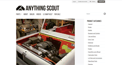 Desktop Screenshot of anythingscout.com